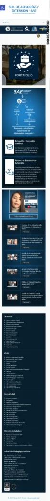portafolio-SUB. DE ASESORÍAS Y EXTENSIÓN – SAE – upn 08